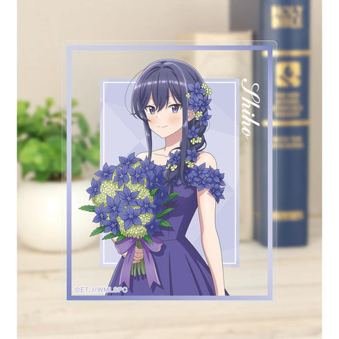 『ささやくように恋を唄う』描き下ろし 泉 志帆 花びらドレスver. アクリルカード2枚セット