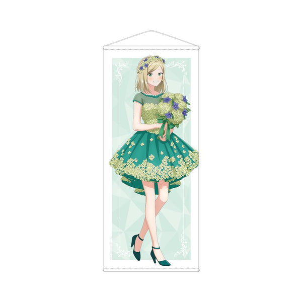 『ささやくように恋を唄う』描き下ろし 水口 亜季 花びらドレスver. 等身大タペストリー
