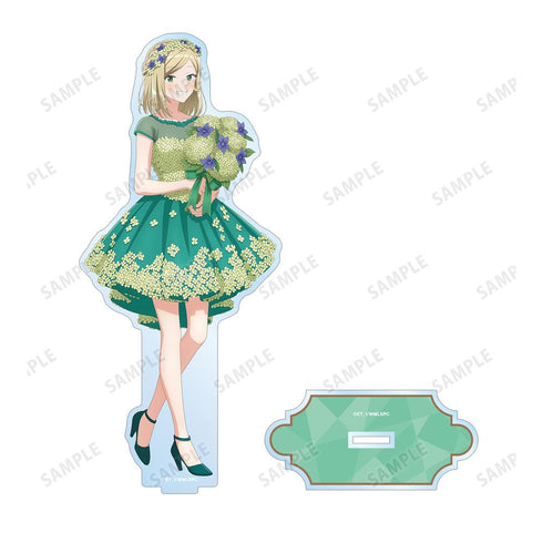 『ささやくように恋を唄う』描き下ろし 水口 亜季 花びらドレスver. BIGアクリルスタンド