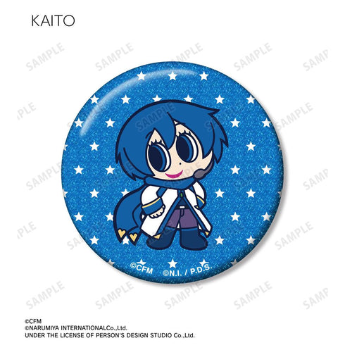 『初音ミク』ANGEL BLUEコラボ 描き起こし トレーディンググリッター缶バッジ(単位/BOX)