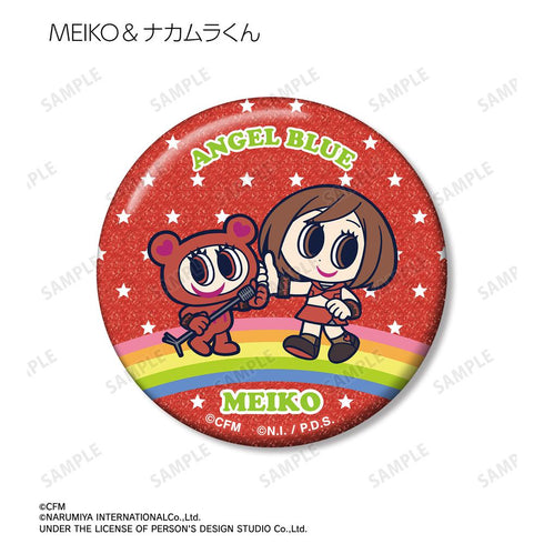 『初音ミク』ANGEL BLUEコラボ 描き起こし トレーディンググリッター缶バッジ(単位/BOX)