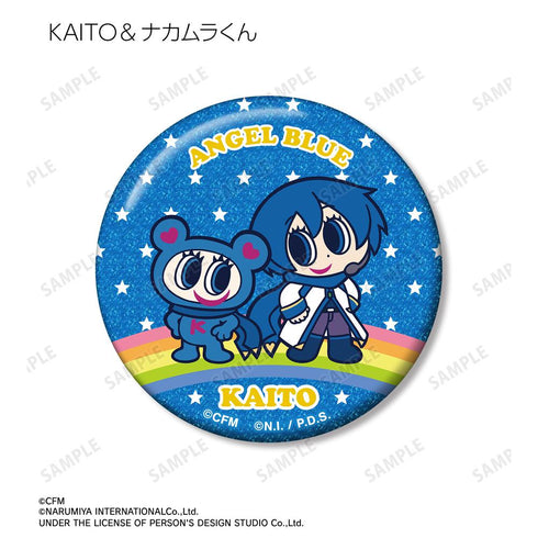 『初音ミク』ANGEL BLUEコラボ 描き起こし トレーディンググリッター缶バッジ(単位/BOX)