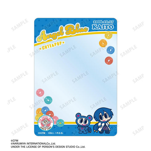 『初音ミク』ANGEL BLUEコラボ 描き起こし KAITO&ナカムラくん B8硬質カードケース&イラストカードセット