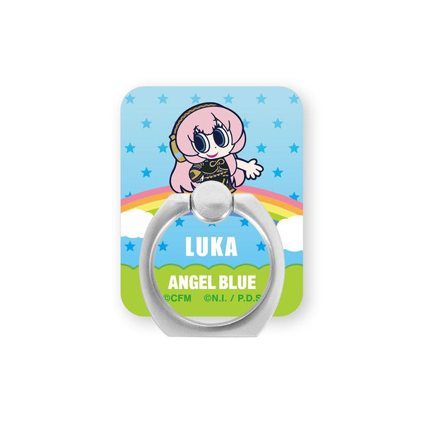 『初音ミク』ANGEL BLUEコラボ 描き起こし 巡音ルカ アクリルスマホリング