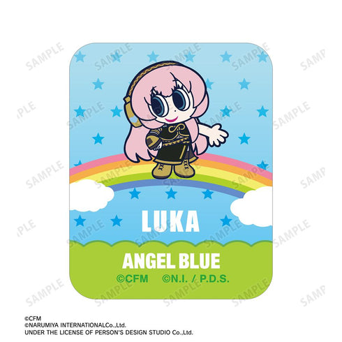 『初音ミク』ANGEL BLUEコラボ 描き起こし 巡音ルカ アクリルスマホリング