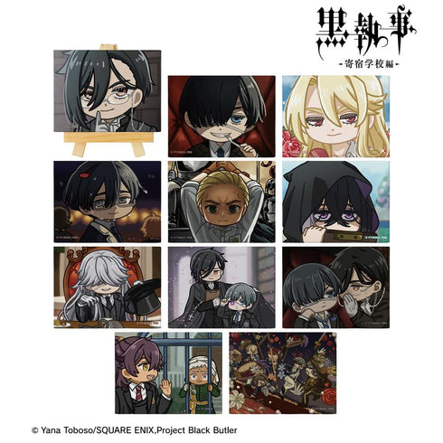 『黒執事 -寄宿学校編-』トレーディング ゆるコマ ミニキャンバスボード(単位/BOX)【202512再販】