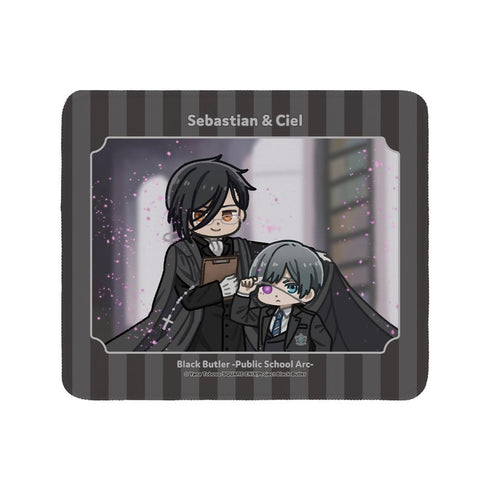 『黒執事 -寄宿学校編-』セバスチャン&シエル ゆるコマ マウスパッド