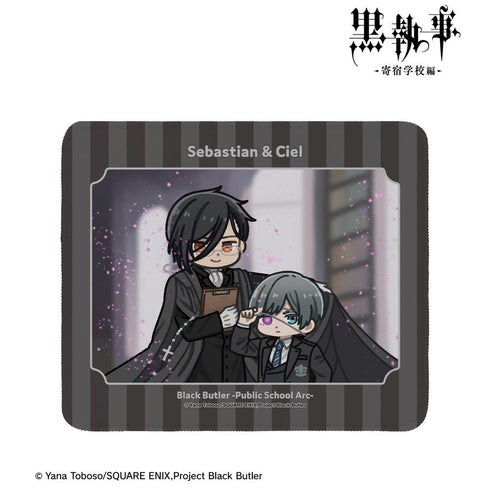 『黒執事 -寄宿学校編-』セバスチャン&シエル ゆるコマ マウスパッド