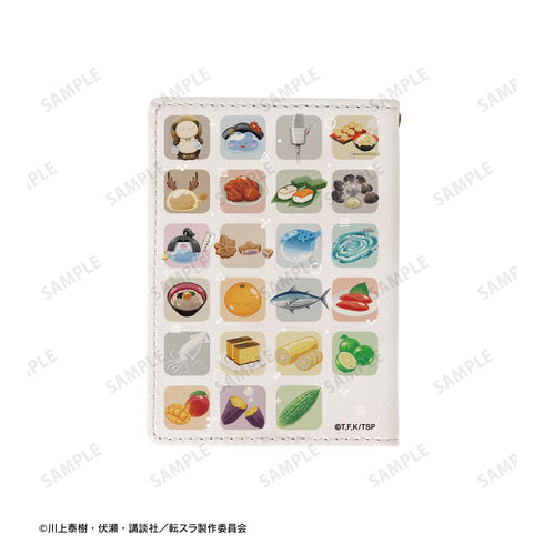 『転生したらスライムだった件』ご当地スライムリムル様 ヌバック調4ポケットパスケース