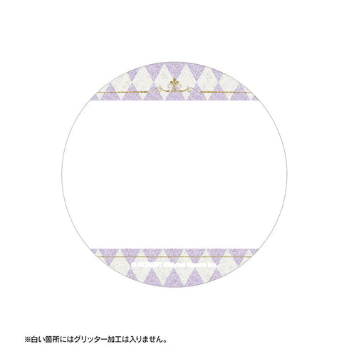 『夢王国と眠れる100人の王子様』ルーファス 月覚醒ver. 76mmグリッター缶バッジ