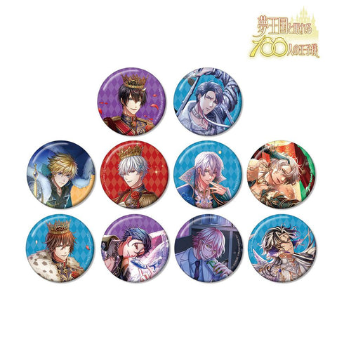 『夢王国と眠れる100人の王子様』太陽覚醒ver.トレーディング缶バッジ(単位/BOX)
