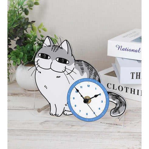 『夜は猫といっしょ』キュルガ アクリルスタンド時計