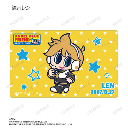 『初音ミク』ANGEL BLUEコラボ 描き起こし トレーディングカードステッカー(単位/BOX)