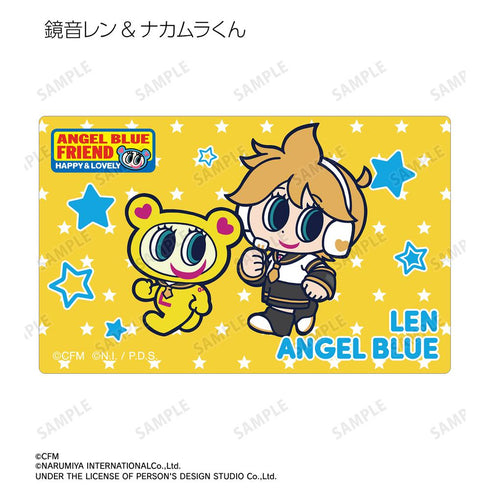 『初音ミク』ANGEL BLUEコラボ 描き起こし トレーディングカードステッカー(単位/BOX)