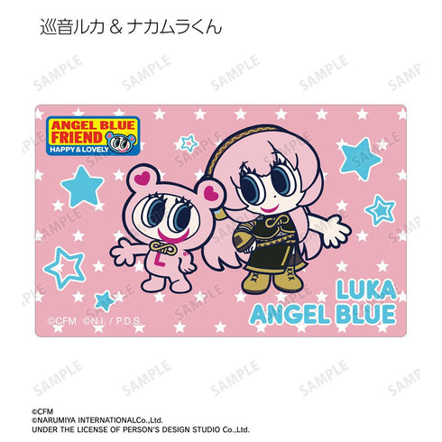 『初音ミク』ANGEL BLUEコラボ 描き起こし トレーディングカードステッカー(単位/BOX)