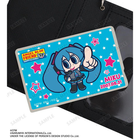 『初音ミク』ANGEL BLUEコラボ 描き起こし トレーディングカードステッカー(単位/BOX)