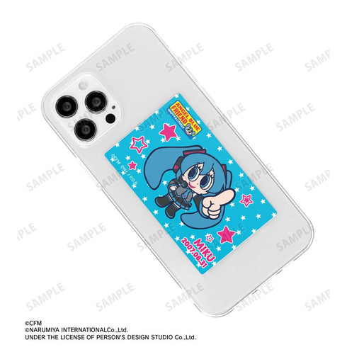 『初音ミク』ANGEL BLUEコラボ 描き起こし トレーディングカードステッカー(単位/BOX)