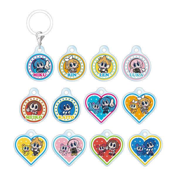 『初音ミク』ANGEL BLUEコラボ 描き起こし トレーディングアクリルチャーム(単位/BOX)