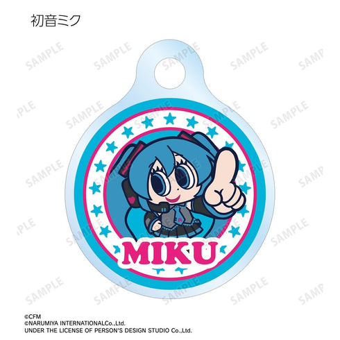 『初音ミク』ANGEL BLUEコラボ 描き起こし トレーディングアクリルチャーム(単位/BOX)