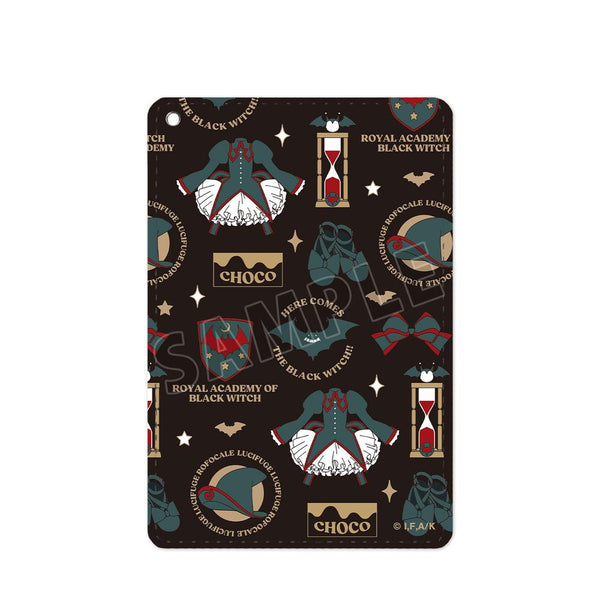 『黒魔女さんが通る!!』モチーフ柄 1ポケットパスケース