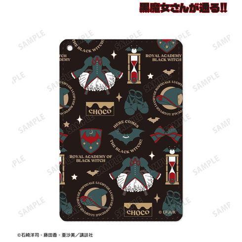 『黒魔女さんが通る!!』モチーフ柄 1ポケットパスケース