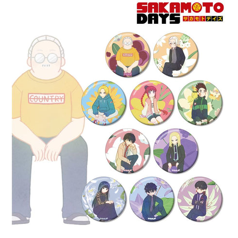 『SAKAMOTO DAYS』トレーディング Botania 缶バッジ(単位/BOX)【202602再販】