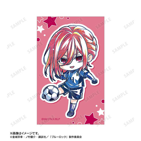 『ブルーロック』千切 豹馬 デフォルメAni-Art 第2弾 イラストカード2枚セット