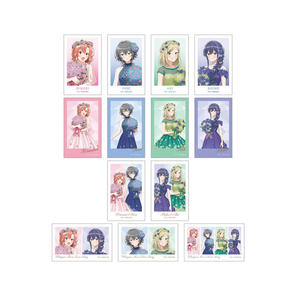 『ささやくように恋を唄う』描き下ろし 花びらドレスver. トレーディングイラストカード(単位/BOX)
