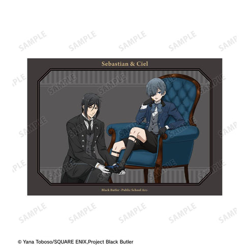 『黒執事 -寄宿学校編-』描き下ろし セバスチャン&シエル A5イラストカード