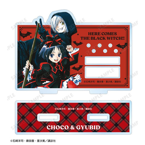 『黒魔女さんが通る!!』黒鳥千代子&ギュービッド アクリルアクセサリースタンド【202606再販】