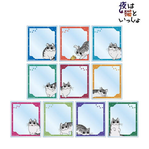『夜は猫といっしょ』トレーディングアクリルカード(単位/BOX)