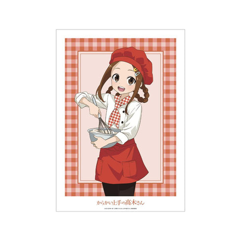 『からかい上手の高木さん』描き下ろし 高木さん パティシエ お仕事体験ver. A3マット加工ポスター