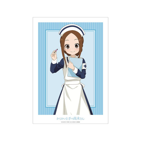 『からかい上手の高木さん』描き下ろし 高木さん ナース お仕事体験ver. A3マット加工ポスター
