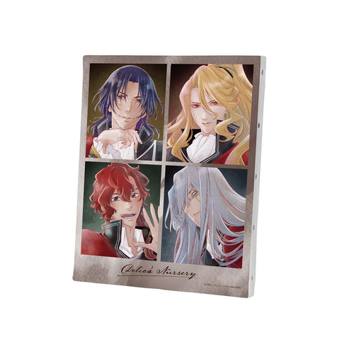 『デリコズ・ナーサリー』集合 Ani-Art aqua label キャンバスボード ver.A