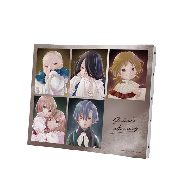 『デリコズ・ナーサリー』集合 Ani-Art aqua label キャンバスボード ver.B