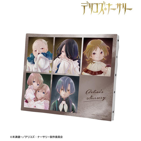 『デリコズ・ナーサリー』集合 Ani-Art aqua label キャンバスボード ver.B