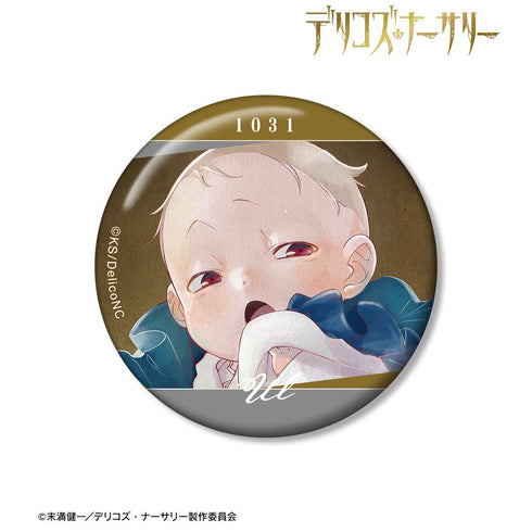 『デリコズ・ナーサリー』ウル・デリコ Ani-Art aqua label 100mm缶バッジ