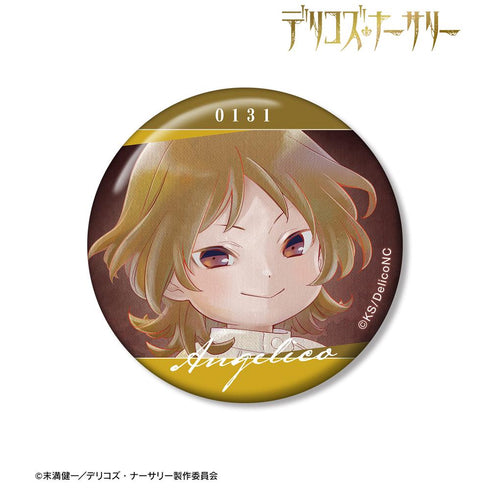 『デリコズ・ナーサリー』アンジェリコ・フラ Ani-Art aqua label 100mm缶バッジ
