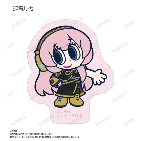 『初音ミク』ANGEL BLUEコラボ 描き起こし フレークシール ver.A