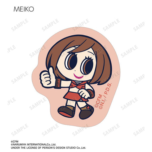 『初音ミク』ANGEL BLUEコラボ 描き起こし フレークシール ver.A