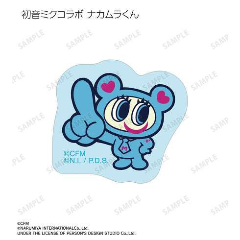 『初音ミク』ANGEL BLUEコラボ 描き起こし フレークシール ver.A