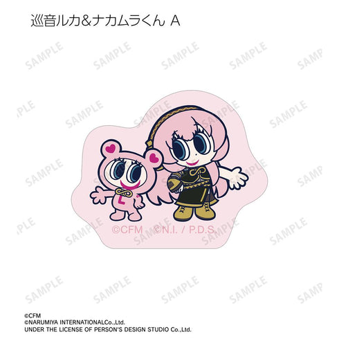 『初音ミク』ANGEL BLUEコラボ 描き起こし フレークシール ver.B