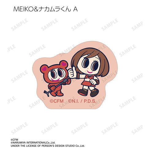 『初音ミク』ANGEL BLUEコラボ 描き起こし フレークシール ver.B