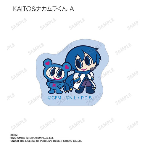 『初音ミク』ANGEL BLUEコラボ 描き起こし フレークシール ver.B