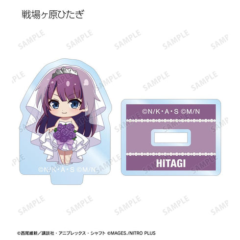 『物語シリーズ×STEINS;GATE』トレーディング ちびキャラ ウェディングドレス&タキシードver. ミニアクリルスタンド(単位/BOX)