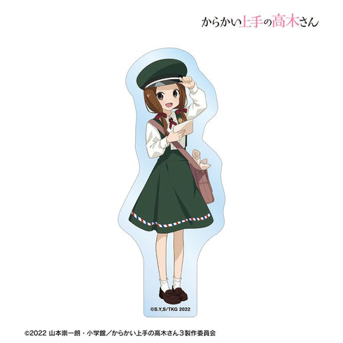 『からかい上手の高木さん』描き下ろし 高木さん 郵便屋さん お仕事体験ver. ダイカットステッカー