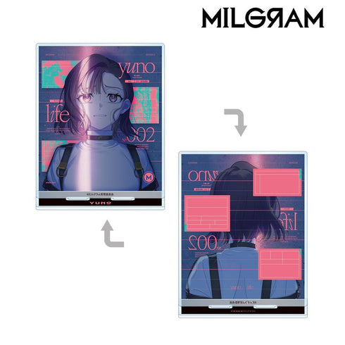 《MILGRAM -米尔格拉姆-》Yunho《Life》 封面插画版 双面大号亚克力立牌【202605再版】