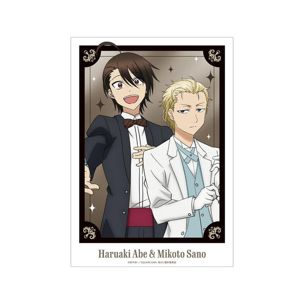 『妖怪学校の先生はじめました!』描き下ろし 安倍晴明&佐野 命 パーティー衣装ver. A3マット加工ポスター【202603再販】