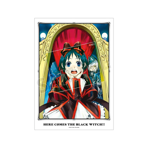 『黒魔女さんが通る!!』3巻表紙イラスト A3マット加工ポスター【202606再販】