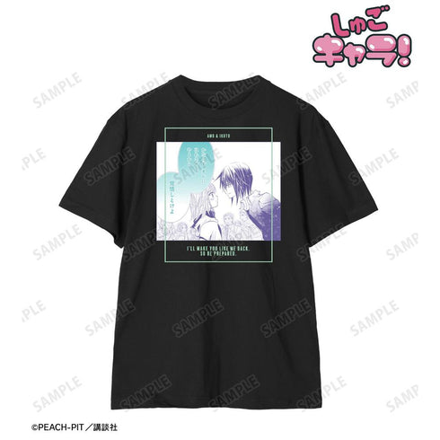 『しゅごキャラ!』日奈森 あむ&月詠 イクト 原作コマTシャツ ブラックレディース【202606再販】